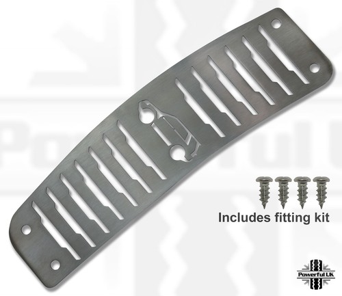 Footrest plate for land - for,