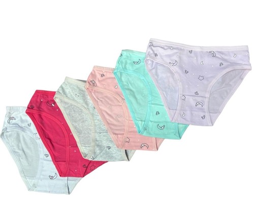 Moon star girls kids panties - star,