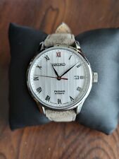 Seiko Presage SRPG25J1 automatic Zen Garden w/ Original Presage Steel Bracelet