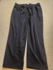 Slimma Black Elasticated waist trouser (winter weight)  inside leg 23 " size 24