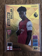 PANINI ADRENALYN XL 2021/22 21/22 BUKAYO SAKA GOLDEN BALLER NO 1