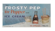 Dr. Pepper Ad Ceramic