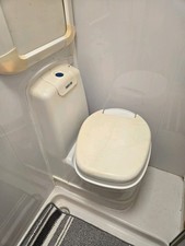 Caravan motorhome campervan Thetford C200 CE Cassette Swivel Toilet electric