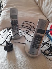 Magicbox Twin Cordless House Phone System Vgc No Instructions