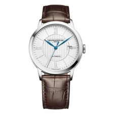 Baume & Mercier Classima Watch. Mens Stainless Steel Strap Watch