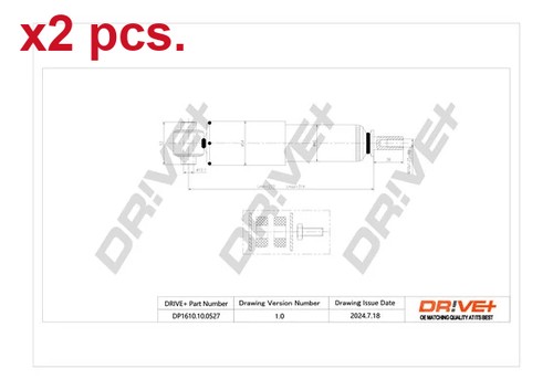 Pcs bottom pin gas - x2, pin/