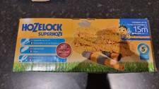USED Hozelock Superhoze 15m (49’) Garden Hose Expandable Lightweight Never Kinks