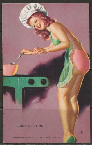 Mutoscope card here - "here's, a