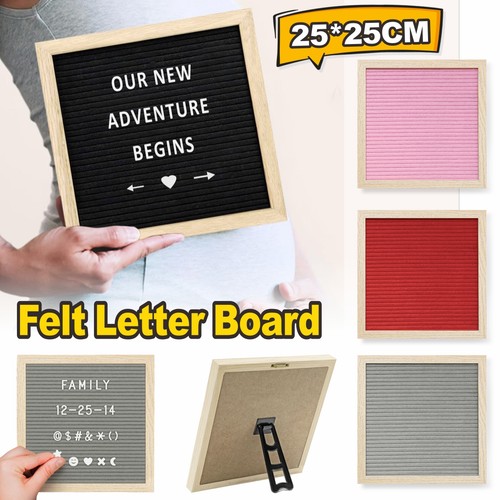 Felt letter board 10x10in - felt,