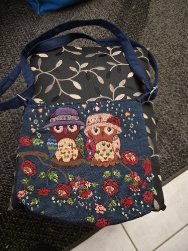 Small tapestry shoulder bag - shoulder,
