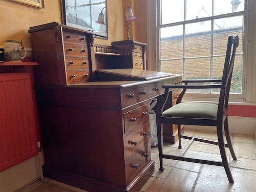 Antique mahogany twin - mahogany,