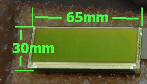 Large back lit graphic - graphic, lcd