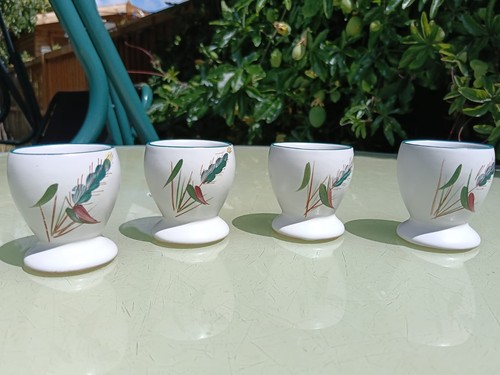Vintage denby greenwheat egg - vintage,
