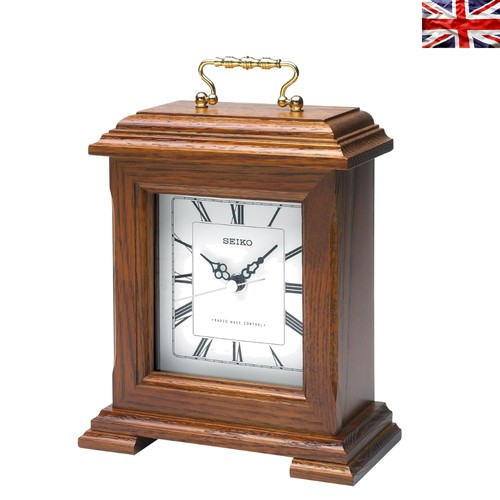 Elegant dark brown oak mantel - elegant,