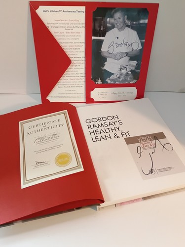 Gordon ramsay hand signed - gordon,