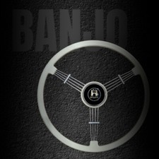 Banjo Steering Wheel Ivory for