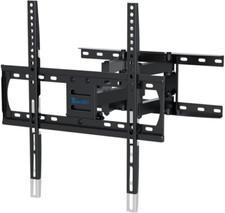 Rentliv TV Wall Bracket for Most 23-55 Inch Flat Curved Screen, Full Motion TV