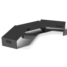 Dual monitor stand - stand, riser