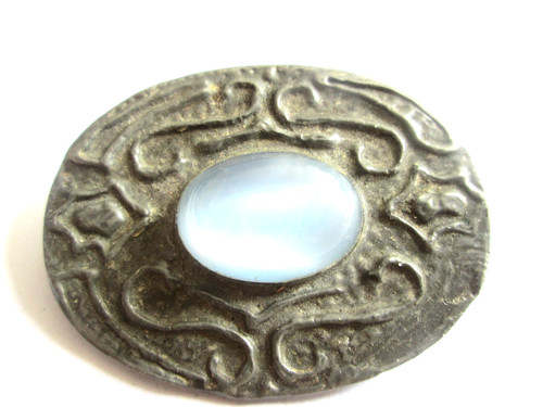 Vintage ruskin style - ruskin, blue