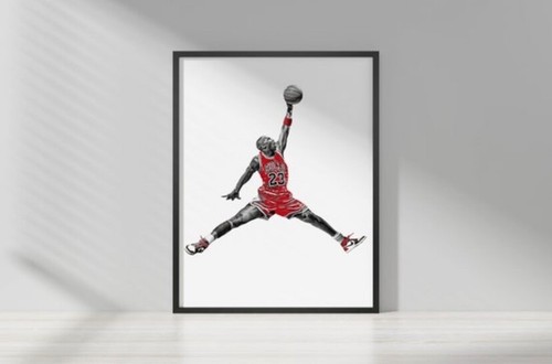 Michael jordan jump man - jump, poster