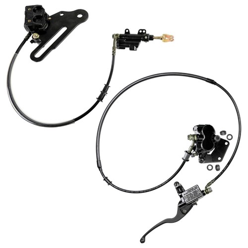 Front rear hydraulic brake - front,