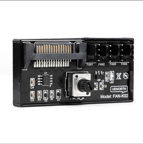 For sata powered fan speed - sata,