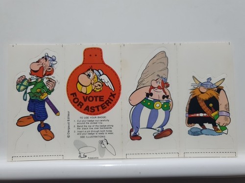 Weetabix card asterix - weetabix, uncut