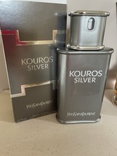 YSL Yves Saint Laurent Kouros Silver Eau de Toilette 100ml Brand New And Boxed