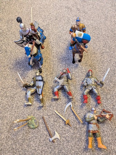 Elc knights two horses - elc, knights,