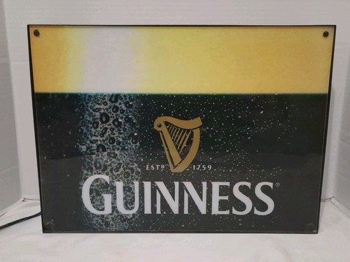Guinness bear lighted light - guinness,