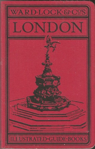 Ward lock red guide book - red,