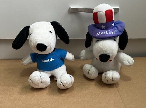 Peanuts snoopy met - 2x,