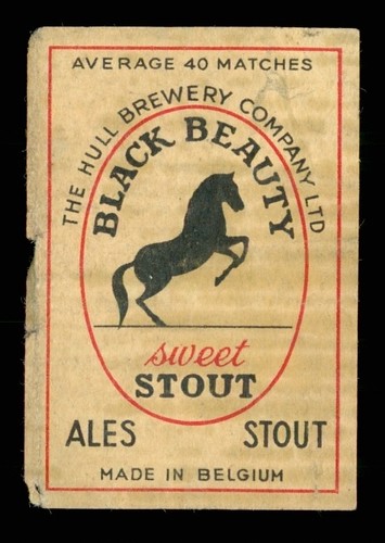 Matchbox label hull - matchbox, brewery