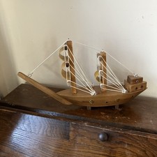 Vintage Handmade Wooden