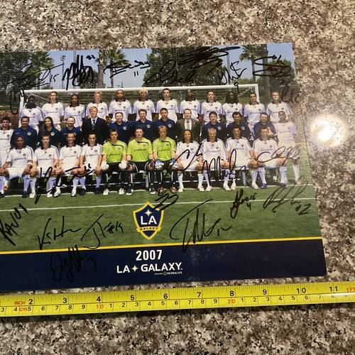 2007 galaxy team signed - l.,
