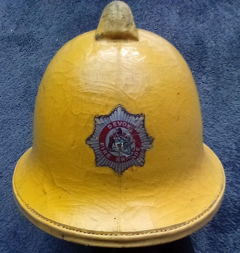 Vintage fireman helmet cork - ,