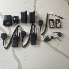 2x Motorola DP2400e handheld