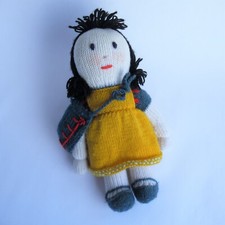 Retro Vintage Hand Knitted Rag