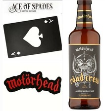 Empty Motorhead Beer bottle &