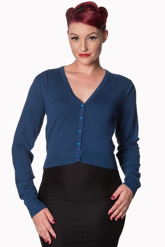Teal little luxury cropped - teal,