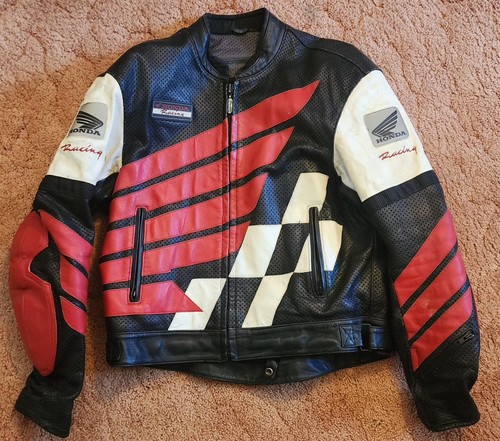 Vintage honda racing leather - vintage,