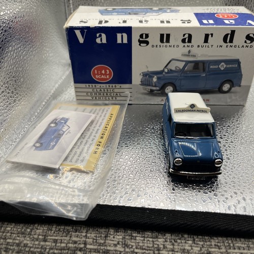 Vanguards scale model van - scale,
