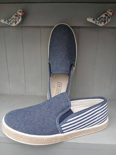 Next mens unisex blue canvas - next,