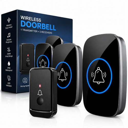 Wireless door bells waterproof - door,