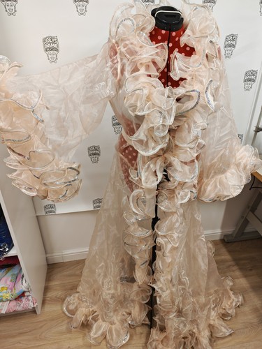 Organza sheer lounge - organza,