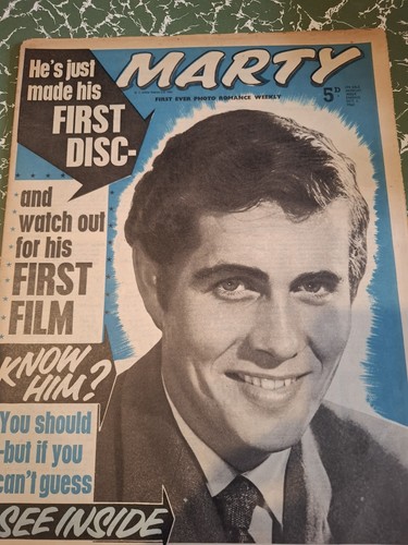 Vintage marty magazine - marty, comic
