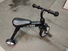 Besrey Toddler Tricycle Foldable Kids Pedal Trike, Black, Ages 1-5