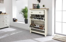 Foldable 2 Door 1 Drawer Shoe