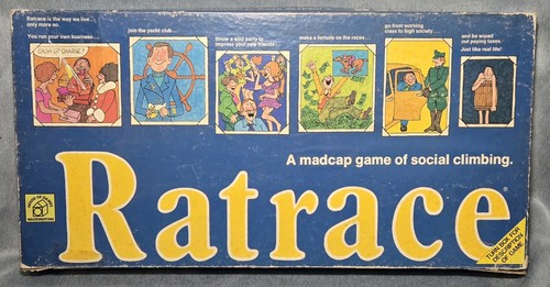 Vintage ratrace game - of, social