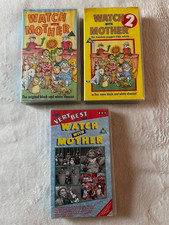 Watch With Mother VHS Bundle X3 Bill And Ben Flowerpot Men Kids Video